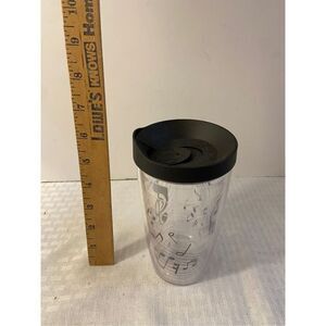 Music notes tervis cup with lid 16 oz